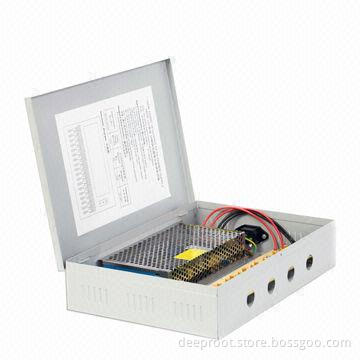 CCTV Power Supply with 18CH Output Connector and 180W Maximum Output Power